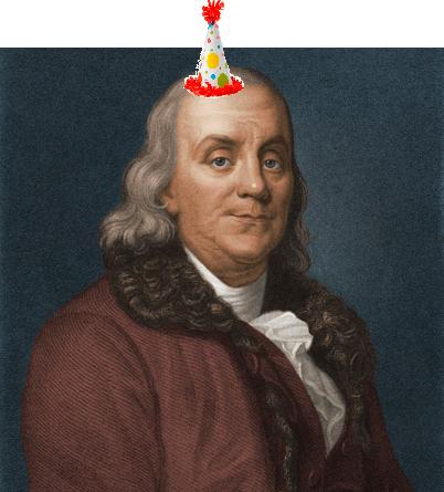Happy Birthday, Benjamin Franklin