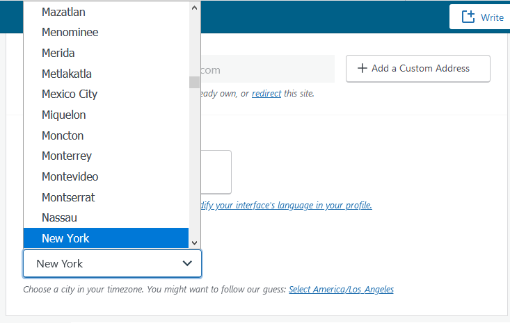 writing to the future